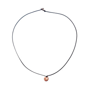 WILD Single Thread Necklace/Chocker Plate Luck - Black