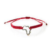 Load image into Gallery viewer, COOL Macrame Bracelet Africa - Red - No Memo