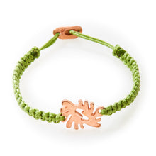 Load image into Gallery viewer, ICON Macrame Bracelet Harmony - Green - No Memo