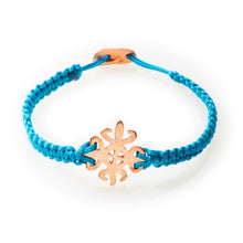 Load image into Gallery viewer, ICON Macrame Bracelet Unity - Turquoise - No Memo