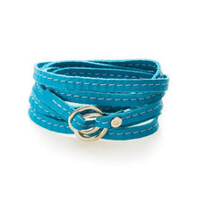 Load image into Gallery viewer, REBEL Versatile leather wrap Turquoise - No Memo