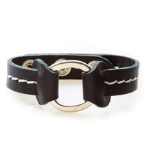Load image into Gallery viewer, STUD Leather Bracelet with studs Black - No Memo