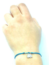 Load image into Gallery viewer, DAINTY Single Thread Bracelet Star - Teal - No Memo