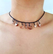 Load image into Gallery viewer, FANCY Braided Necklace &amp; Choker Luck - Pale Grey - No Memo