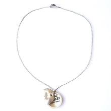 Load image into Gallery viewer, FOXY Braided Necklace &amp; Choker Rhino - Pale Grey - No Memo