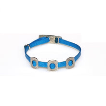 Load image into Gallery viewer, ZESTY Waxed Ribbon Bracelet Squares - Turquoise - No Memo